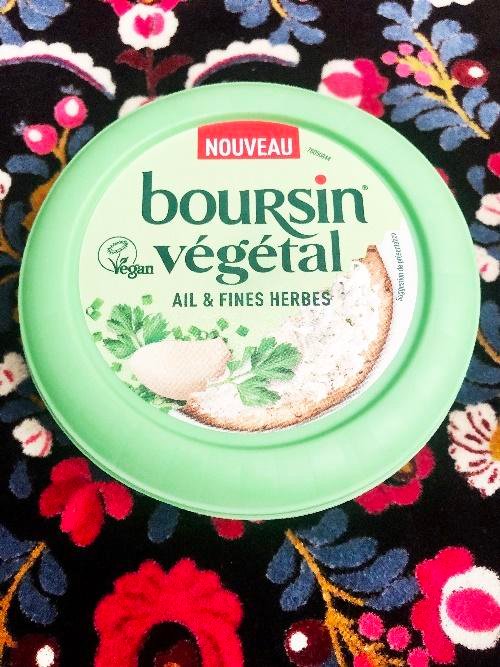 boursin vegetal vegan cheese spread france