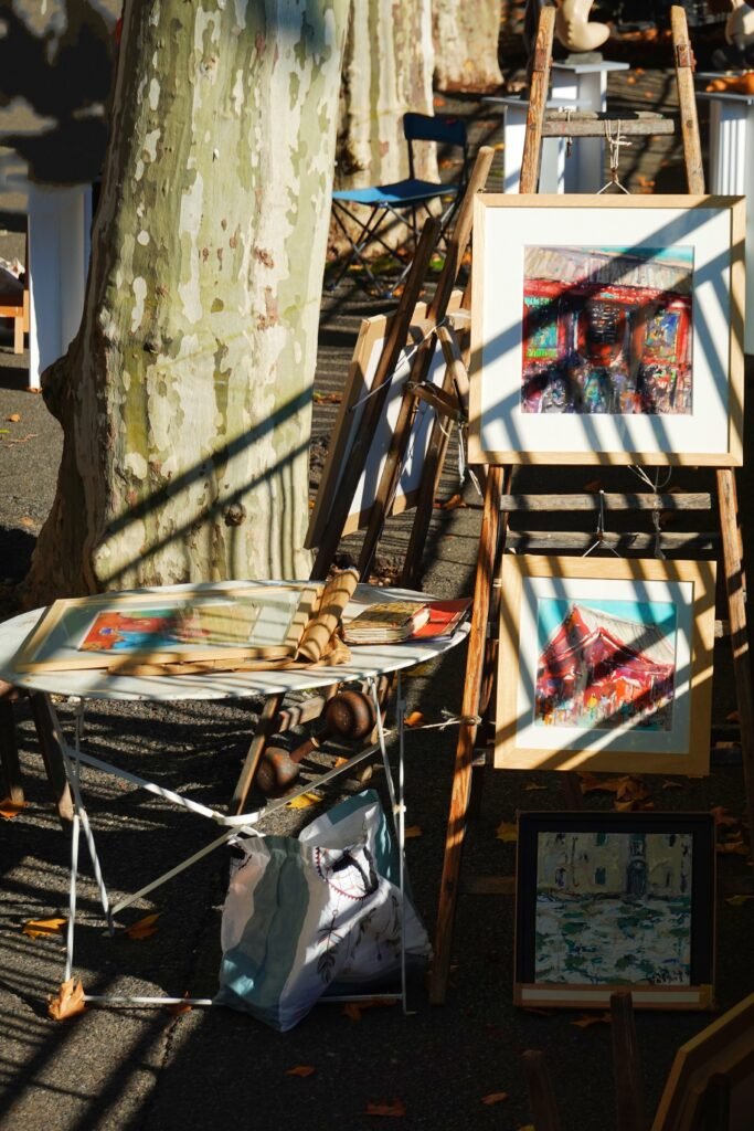 Lyon market shopping hidden gems secret things to do Marche de la Creation art buy souvenirs from france