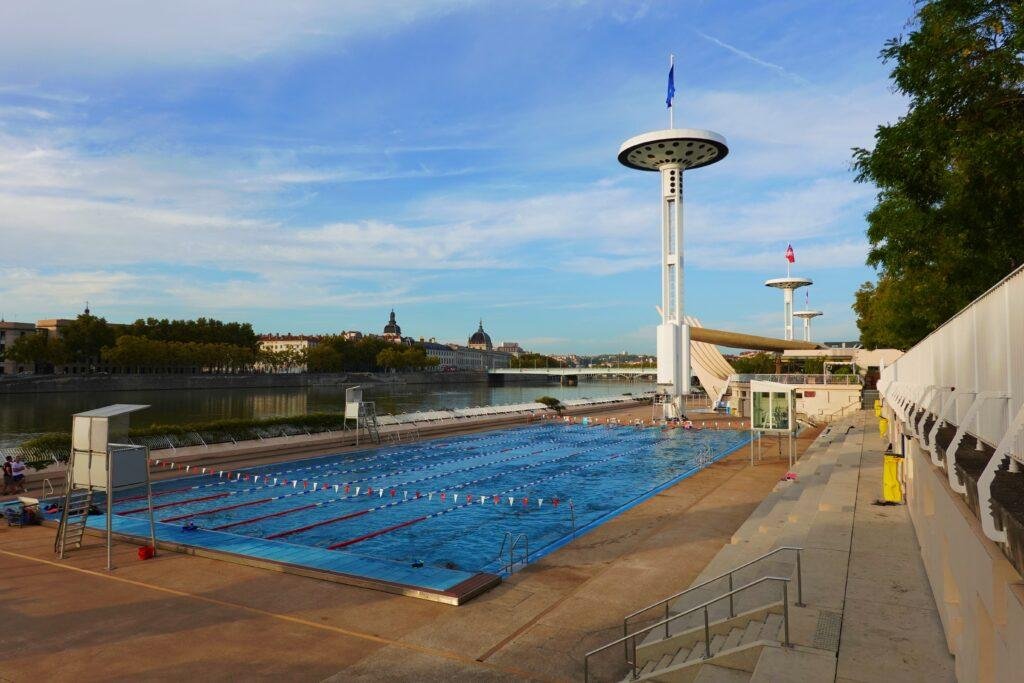 Tony Bertrand The Centre Nautique lyon swimming pool