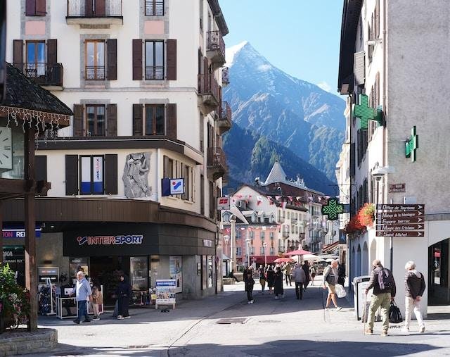 Chamonix Mont Blanc France