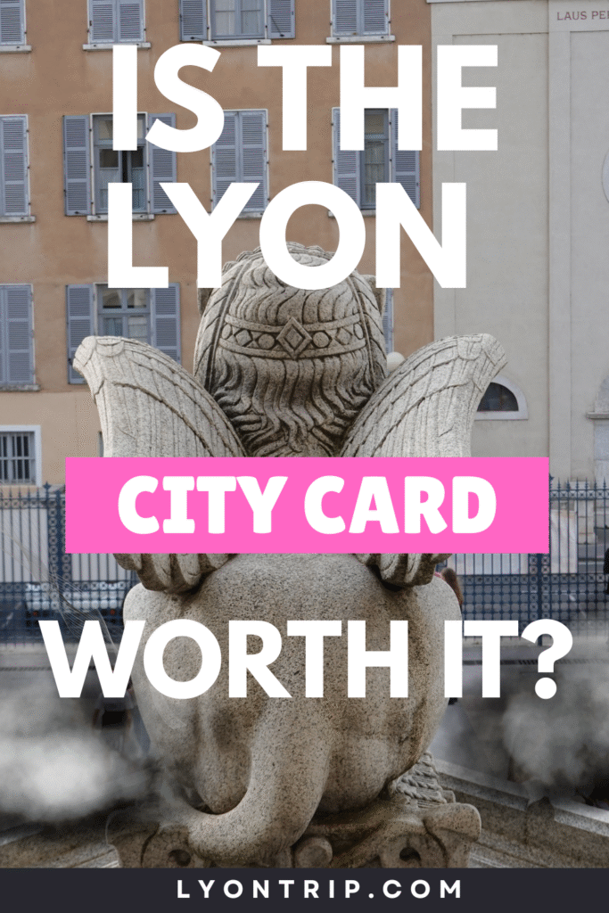 lyon city card pinterest lyon trip