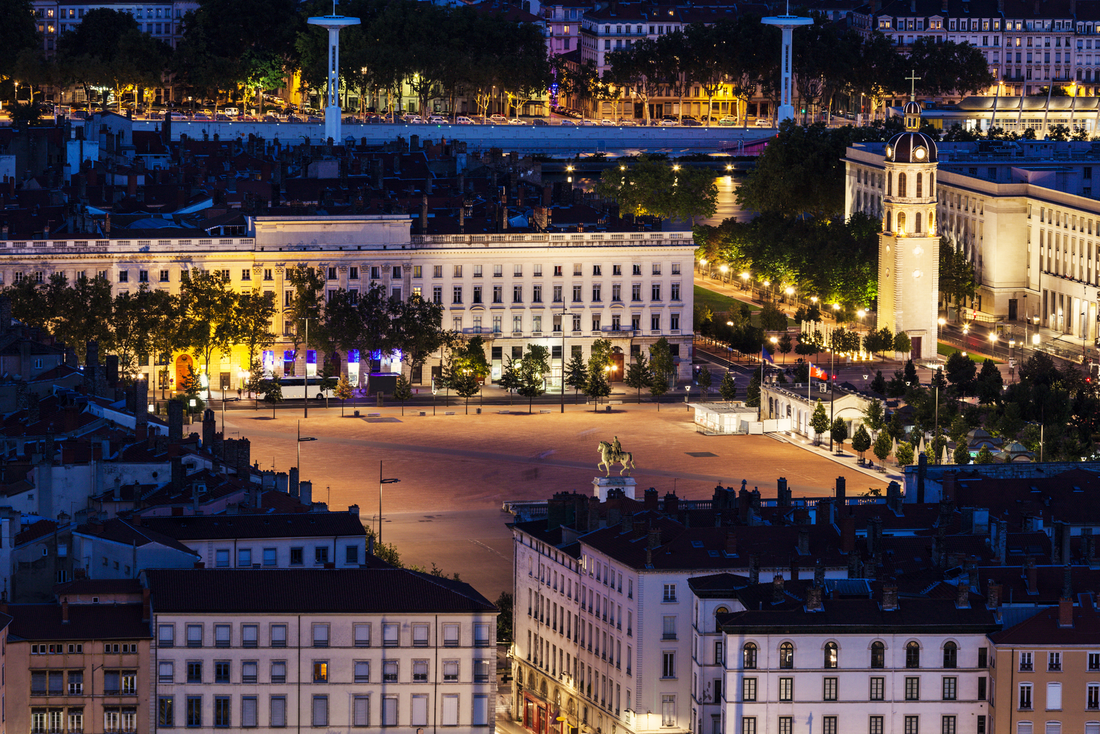 place bellecour in lyon trip