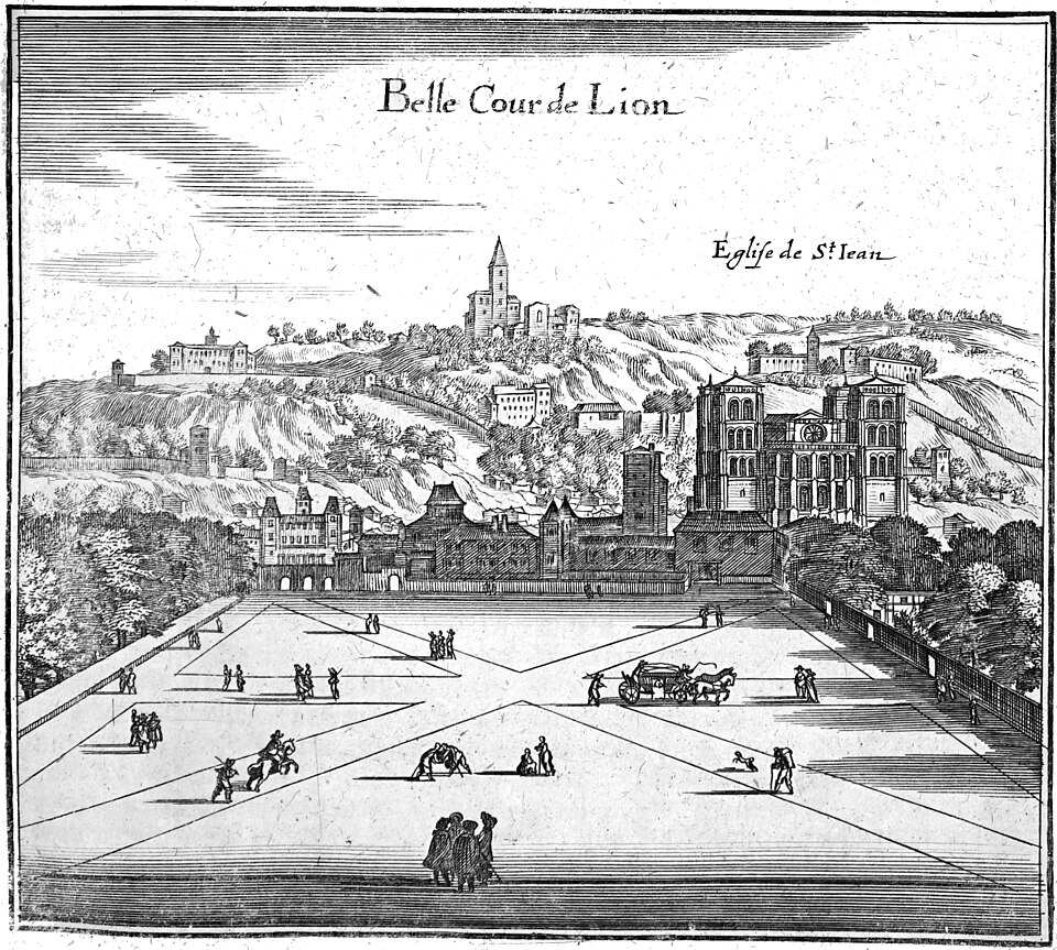 Belle cour st jean Lyon 1656