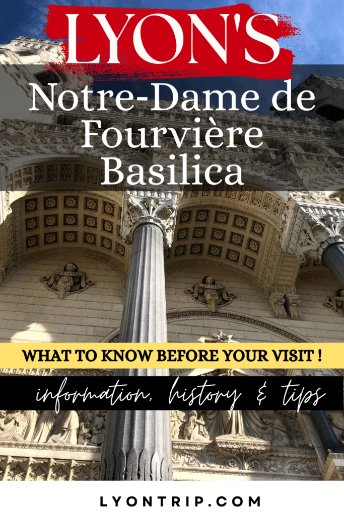 Notre‑Dame de Fourvière Basilica pinterest lyon trip 3