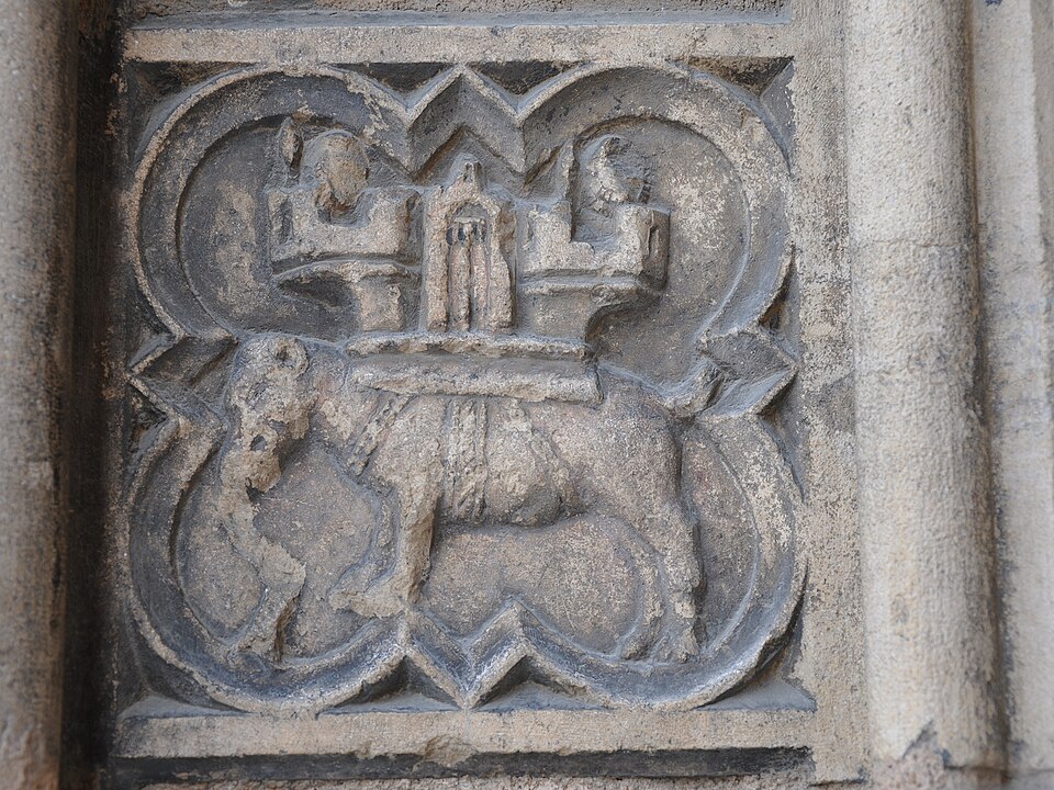Primatiale Saint Jean Lyon cathedral medallions