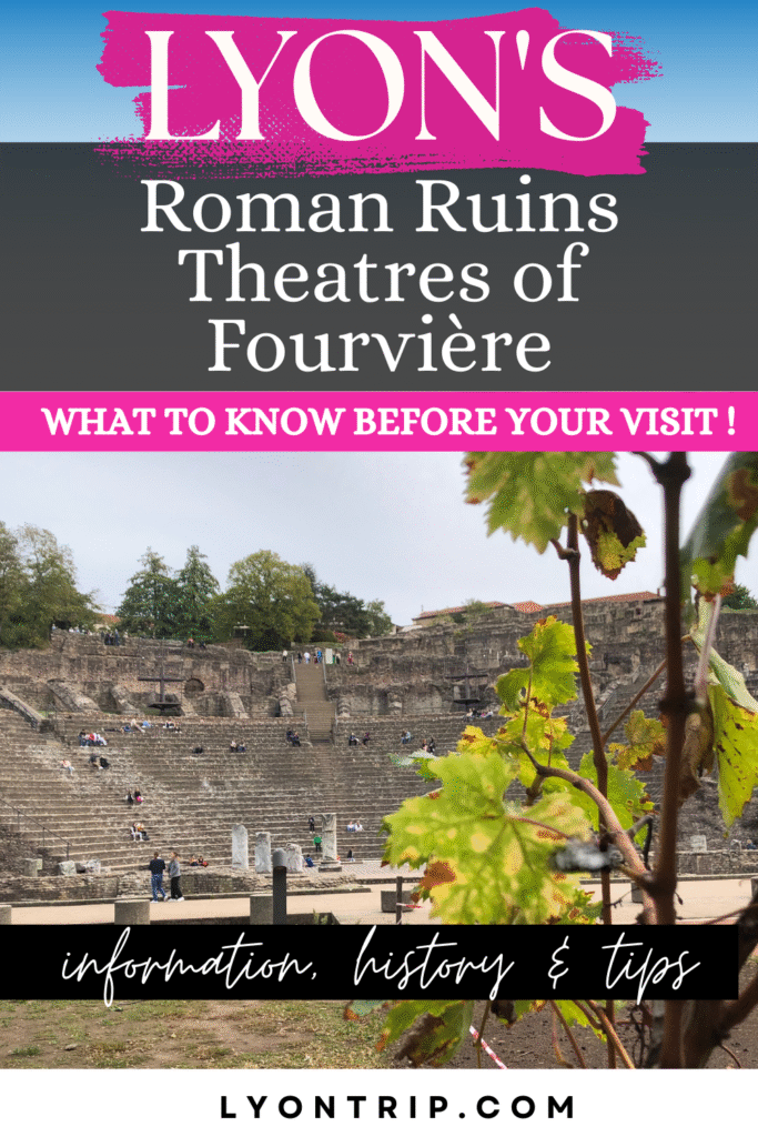 Roman Ruin 5s Theatres of Fourvière pinterest lyon trip