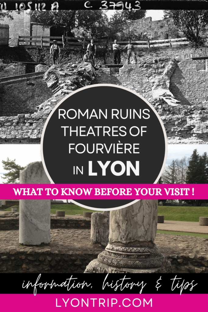Roman Ruins Theatres of Fourvière pinterest lyon trip 6