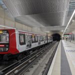 Lyon 7e Station de métro Jean Jaurès Nouvelle rame MPL 16 (1)