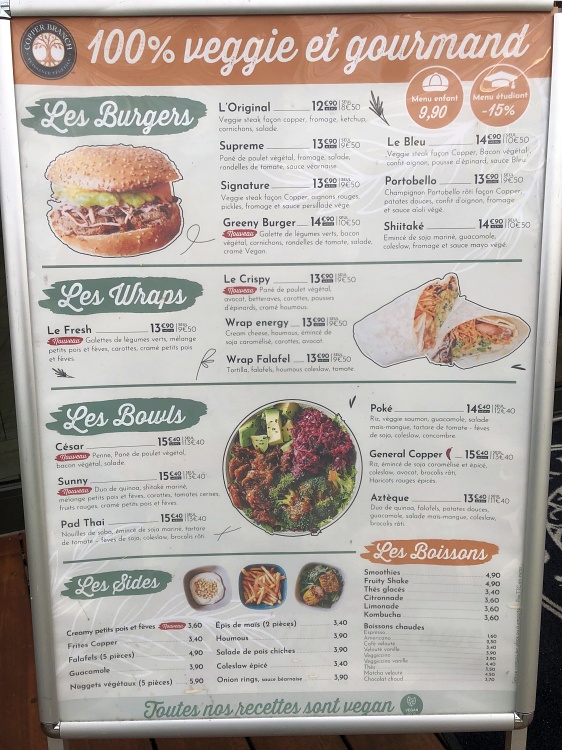 copper branch lyon menu