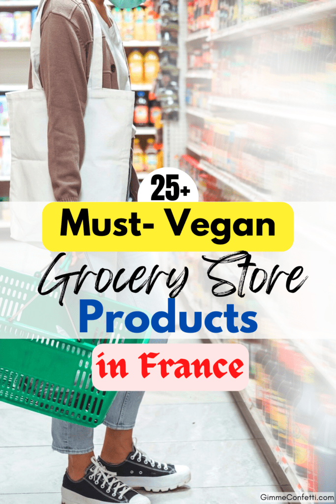 best vegan food Grocery Store supermarket Products france