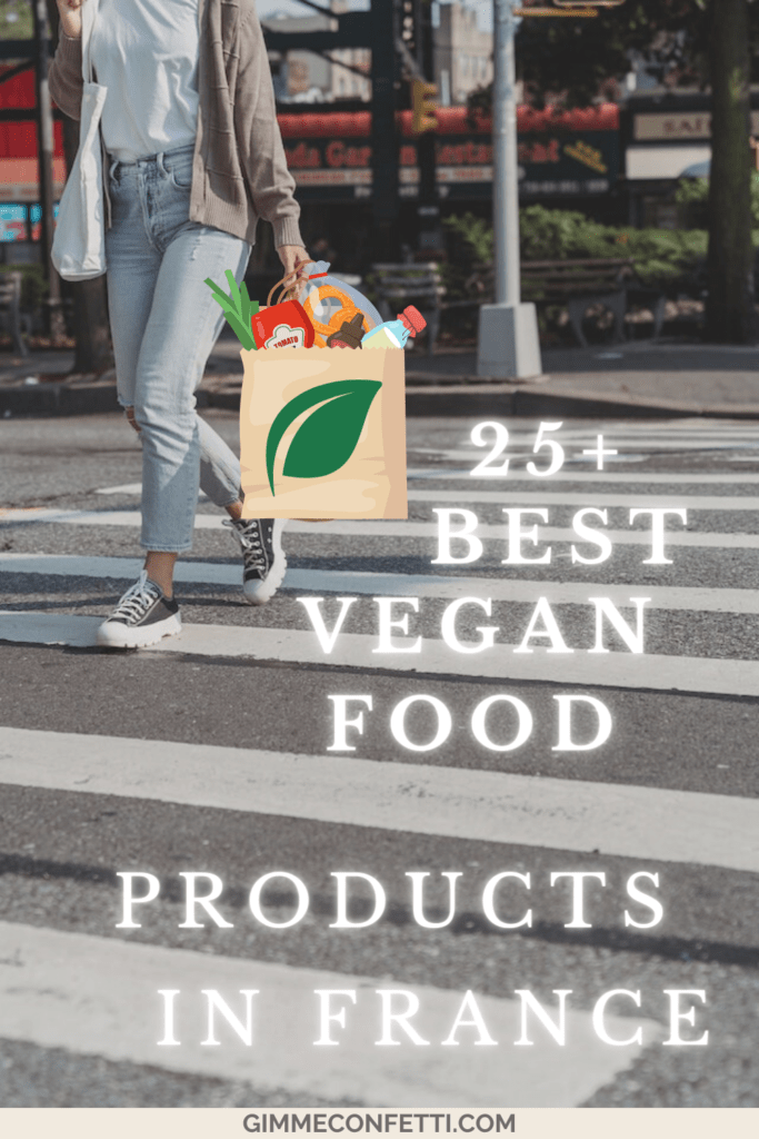 best vegan food Grocery Store supermarket Products france