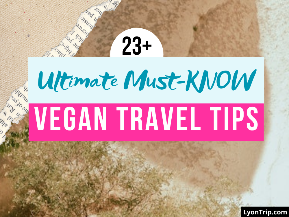 vegan travel tips