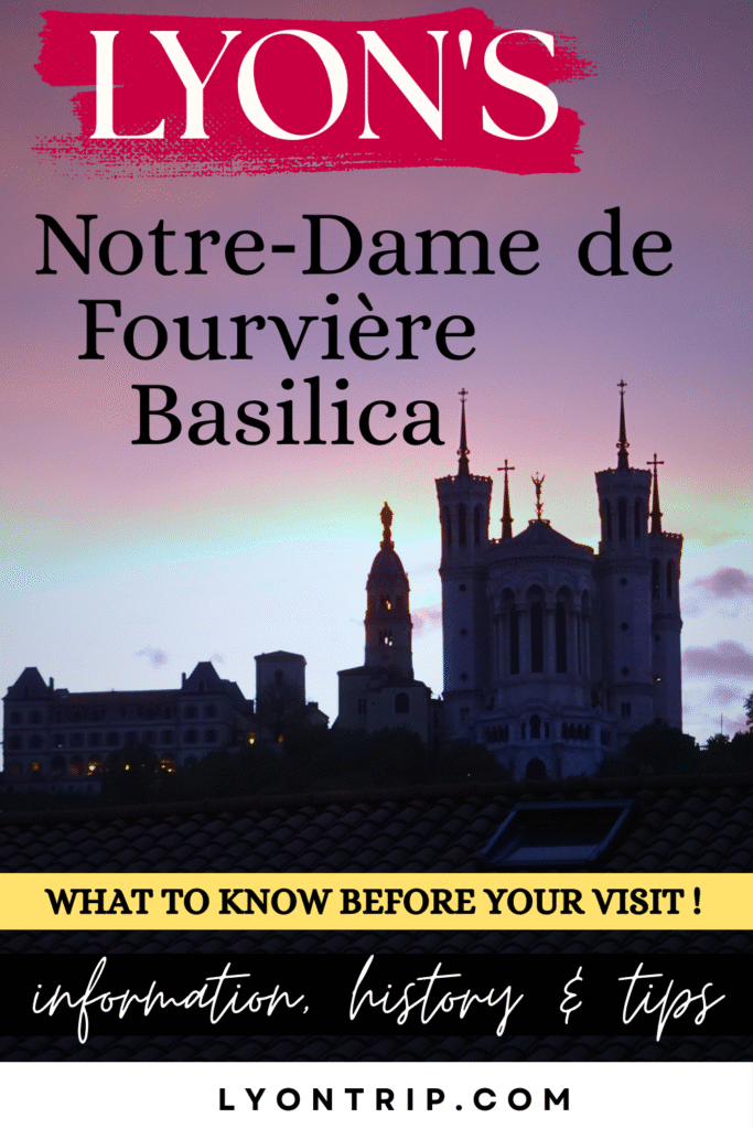 Notre‑Dame de Fourvière Basilica pinterest lyon trip 4