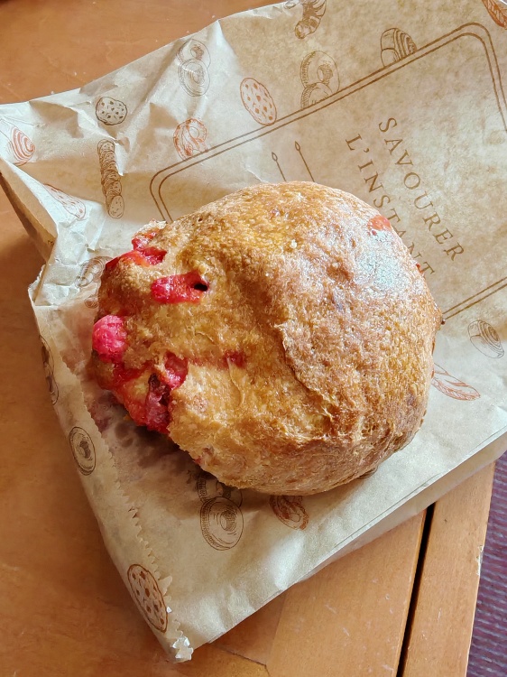 praline brioche lyon vegan food vegan bakery lyon patisserie Les Belles Ames Café lyon trip
