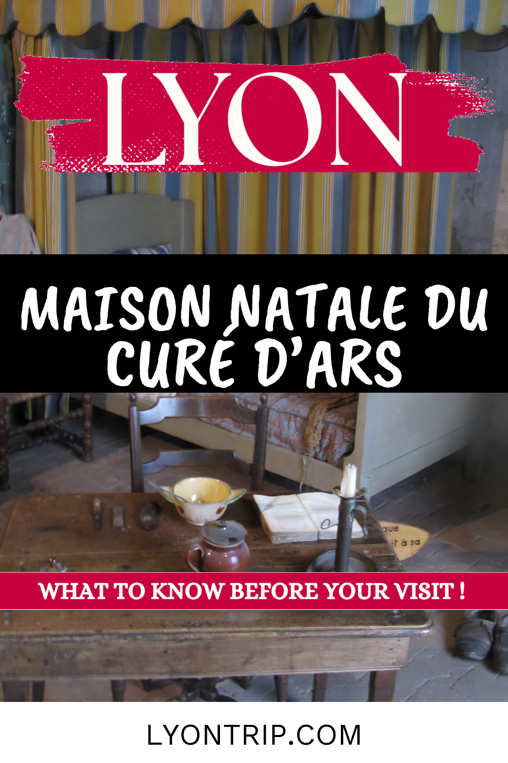 pin 1 maison natale cure ars lyontrip