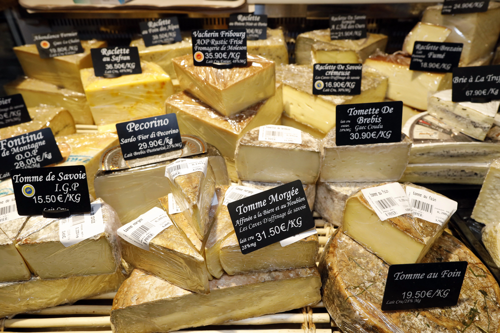 fromages tomme cheese france
