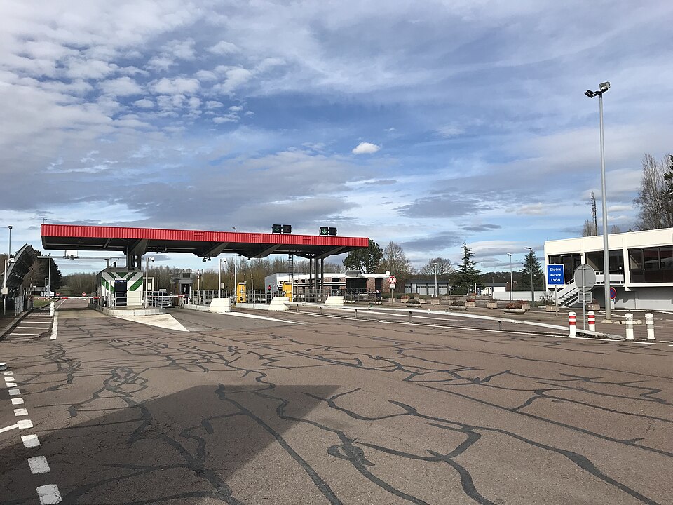 Péage A6 Avallon (2018)