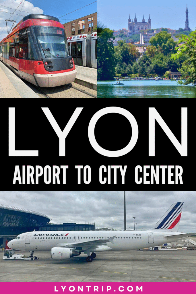 lyon airport to lyon city center pinterest lyon