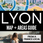 Lyon Map & Best Areas Guide pinterest lyon trip